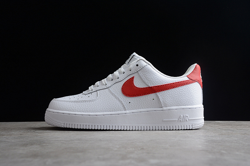 Nike Nike AIR FORCE 1 LOW NEXT NATURE WHITE/WHITE/UNIVERSITY RED · DN1430-102, photo 1