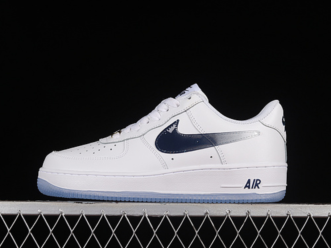 Nike [CO3363-366]-[AIR FORCE 1 07 LOW WHITE/WHITE/BLUE]-[WOMAN:36-39]-[WAN:40-45], photo 1