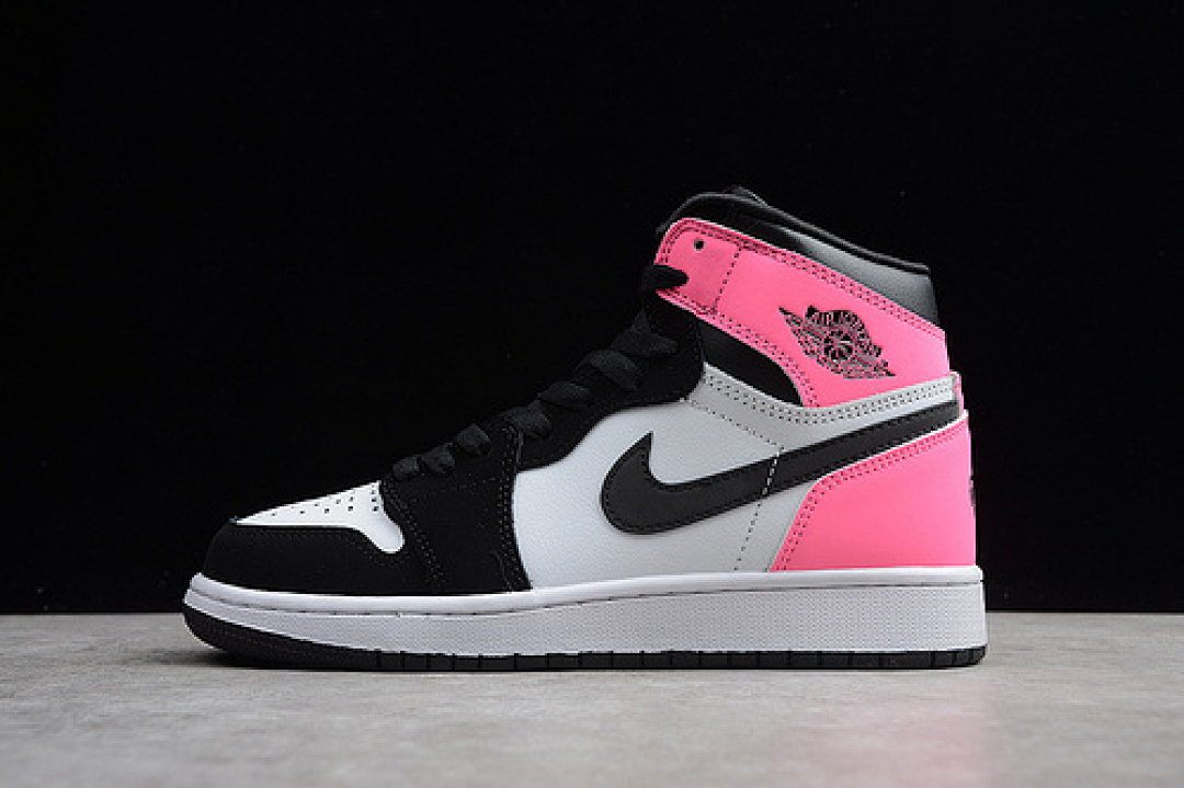 Jordan [881426-009]-[JORDAN 1 MID RETRO VALENTINE'S DAY BLACK/HYPER PINK-WHITE]-[WOMAN:36-40]-[OG00156], photo 1