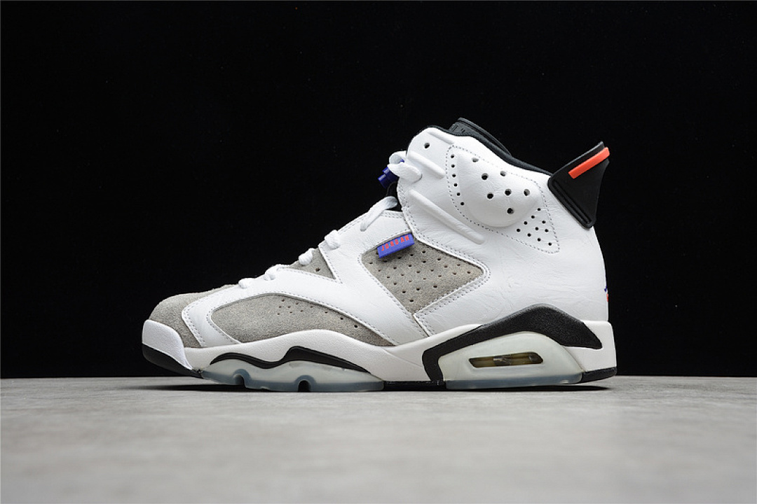 Jordan [SALE][CI3125-100]-[AIR JORDAN 6 RETRO LTR FLINT WHITE/BLACK-INFRARED 23-DARK CONCORD], photo 1