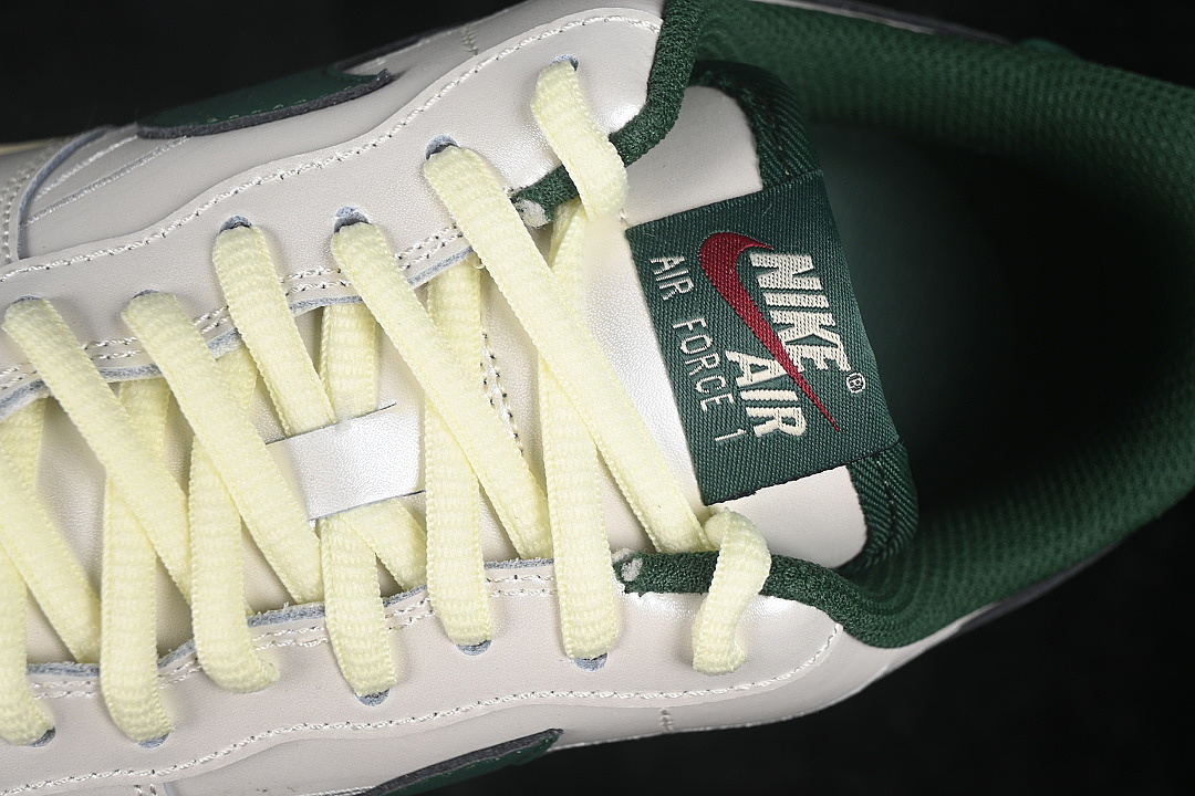 Nike [IR5896-030]-[AIR FORCE 1 07 LOW CASUAL SNEAKERS GREEN/GREY/RED]-[WOMAN:36-39]-[MAN:40-45] - Image 8