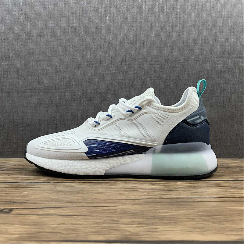 ZX 2K BOOST GAMING PACK CLOUD WHITE/CLOUD WHITE/COLLEGIATE NAVY · H05148, photo 1