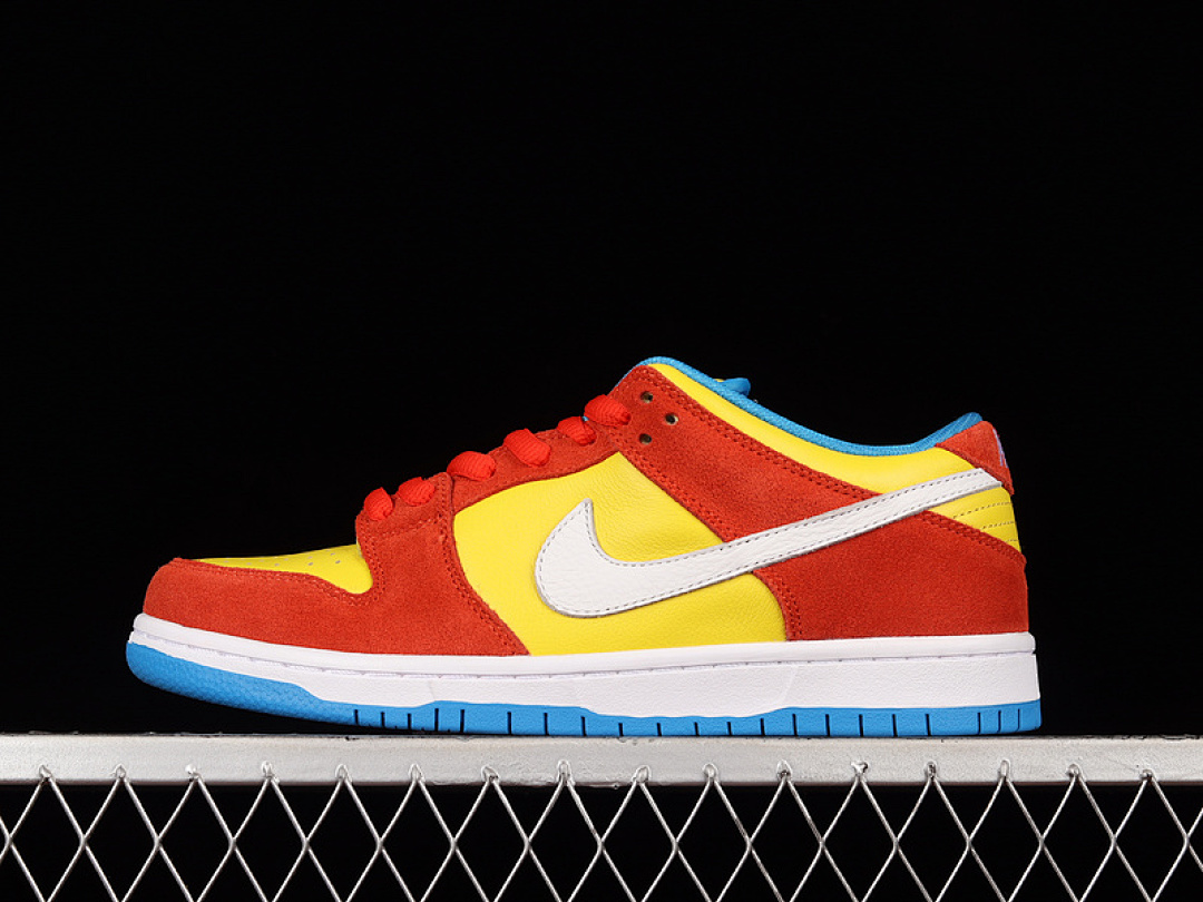 Unbranded [BQ6817-602]-[DUNK LOW PRO SB 'BART SIMPSON'HABANERO RED/WHITE/BLUE HERO]-[UNISEX:36-46], photo 1