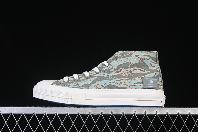Converse UNDEFEATED X Converse HALF CHUCK 70 MID WHITE/GREY/GREEN · 172397C, photo 1