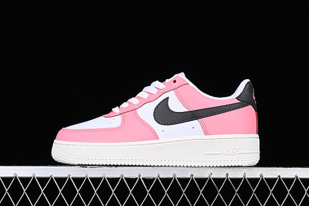 Nike [FQ6850-621]-[AIR FORCE 1 07 LOW BLACK/WHITE/PINK]-[WOMAN:36-39]-[MAN:40-45], photo 1