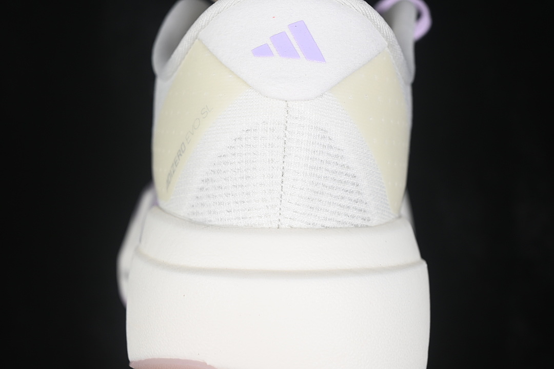 Adidas [KI7354]-[ADIZERO EVO SL OFF WHITE/BLISS LILAC/ICE LAVENDER]-[WOMAN:36-39]-[MAN:40-41] - Image 7