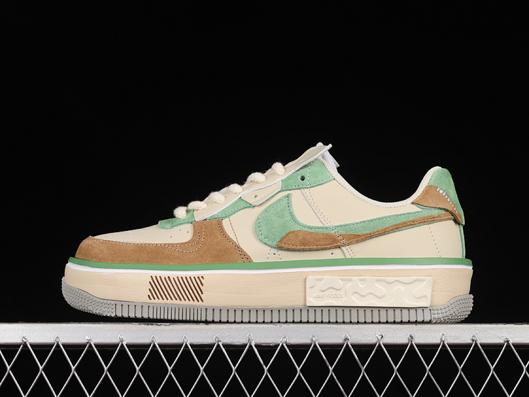 Nike [CW6688-801]-[AIR FORCE 1 FONTANKA WHITE/GREEN/KHAKI]-[WOMAN:36-39]-[MAN:40-45], photo 1