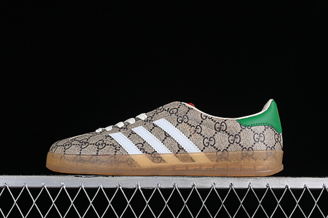 Unbranded [R39751]-[ORIGINALS X GUCCI GAZELLE BROWN/WHITE/GREEN]-[WOMAN:36-39]-[MAN:40-45], photo 1