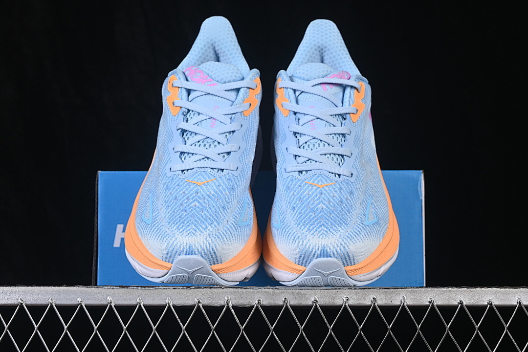 On Running [1132211-ABIW]-[KNITTED MESH RUNNING SHOES BLUE/ORANGE/BLUE]-[WOMAN:36-39]-[MAN:40-45] - Image 13