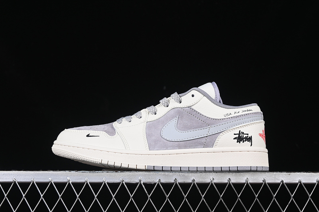 Jordan [SJ9950-044]-[AIR JORDAN 1 LOW OFF WHITE/GREY]-[WOMAN:36-39]-[MAN:40-45], photo 1