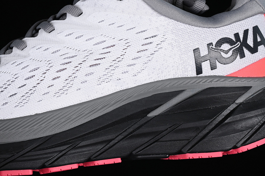 On Running [1119394 SDPK]-[HOKA ONE CLIFTON 8 WHITE/BLACK/RED]-[WOMAN:36-39]-[MAN:40-45] - Image 8