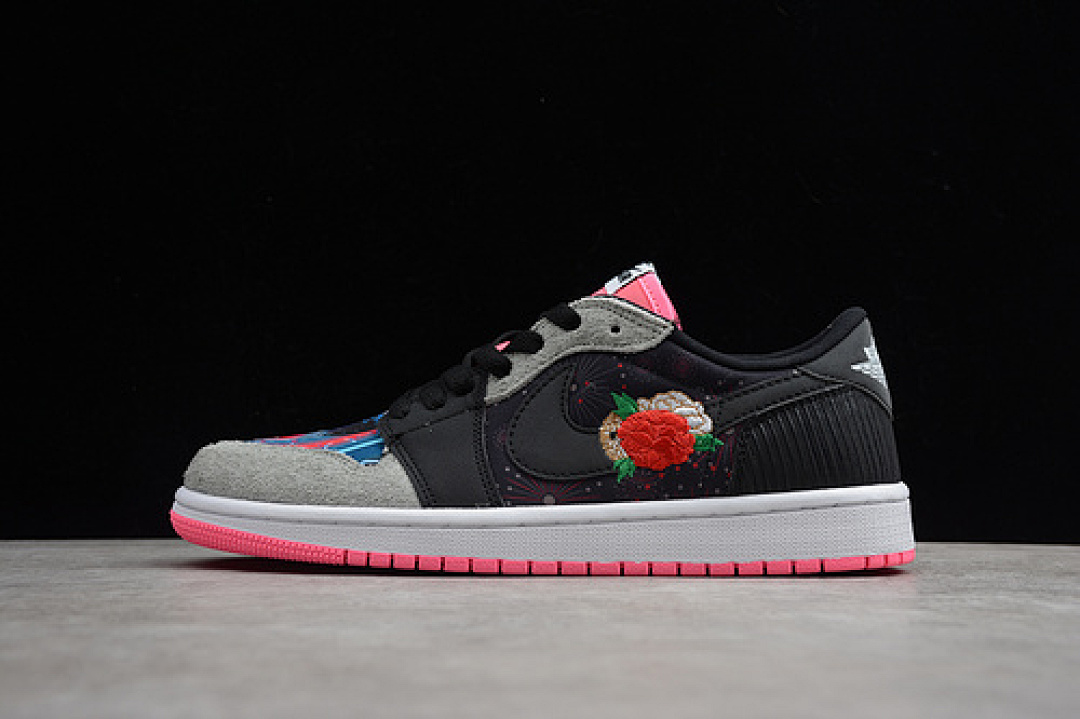 Jordan [CW0418-006]-[AIR JORDAN 1 LOW CHINESE NEW YEAR BLACK/GREY-MULTI]-[UNISEX:36-47], photo 1