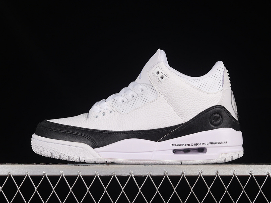 Jordan [DA3595-100]-[FRAGMENT DESIGN X AIR JORDAN 3 RETRO SP WHITE/BLACK/WHITE]-[MAN:40-47.5], photo 1