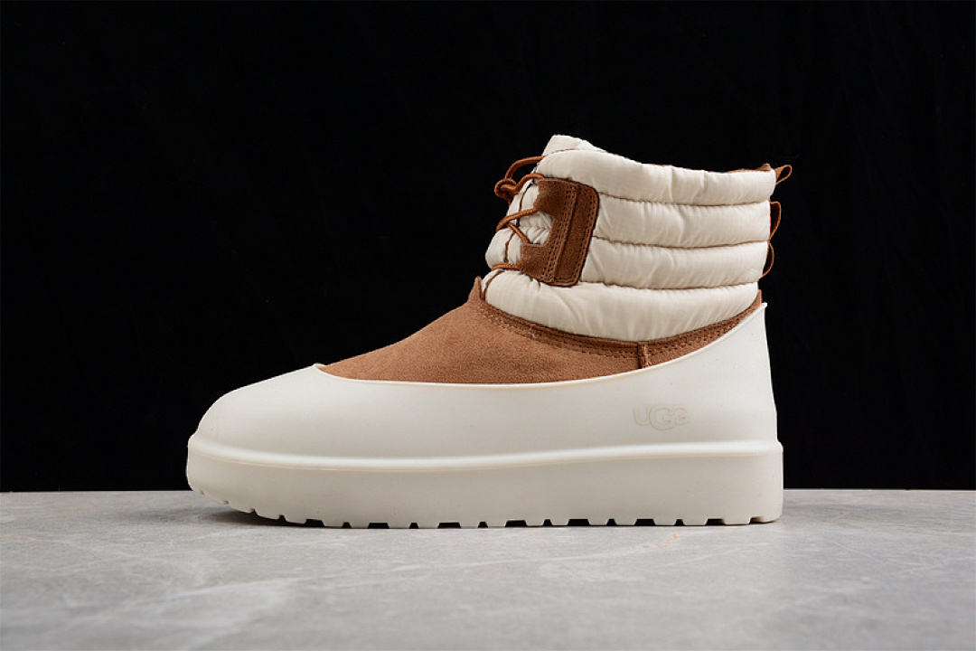 Unbranded [U*G*G CLASSIC MINI LACE-UP SHOES WHITE/BROWN/WHITE]-[WOMAN:35-39]-[MAN:40-45], photo 1