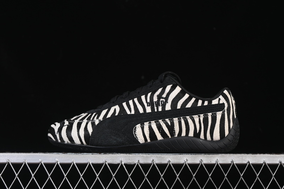 Puma Puma SPEEDCAT ZEBRA LOW TOP CASUAL LIFE SHOES WHITE/BLACK · 403356-01, photo 1