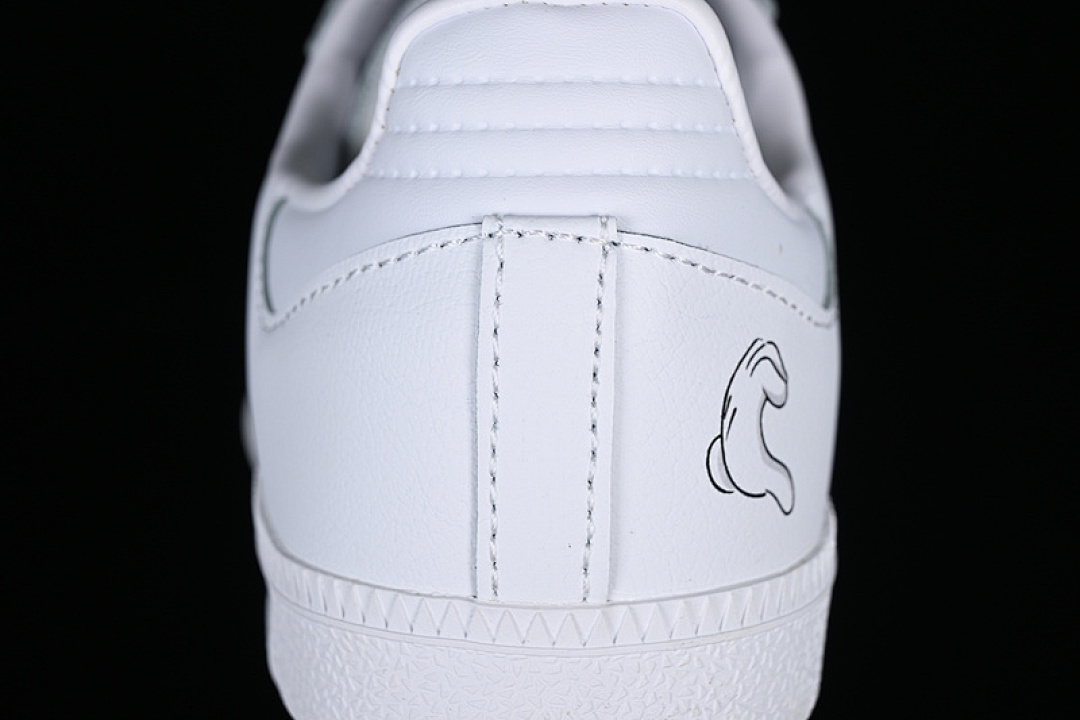Adidas [GY1889]-[ADIDAS DISNEY X SAMBA VEGAN CLOUD WHITE/CORE BLACK/GOLD METALLIC]-[UNSIEX:36-45] - Image 6