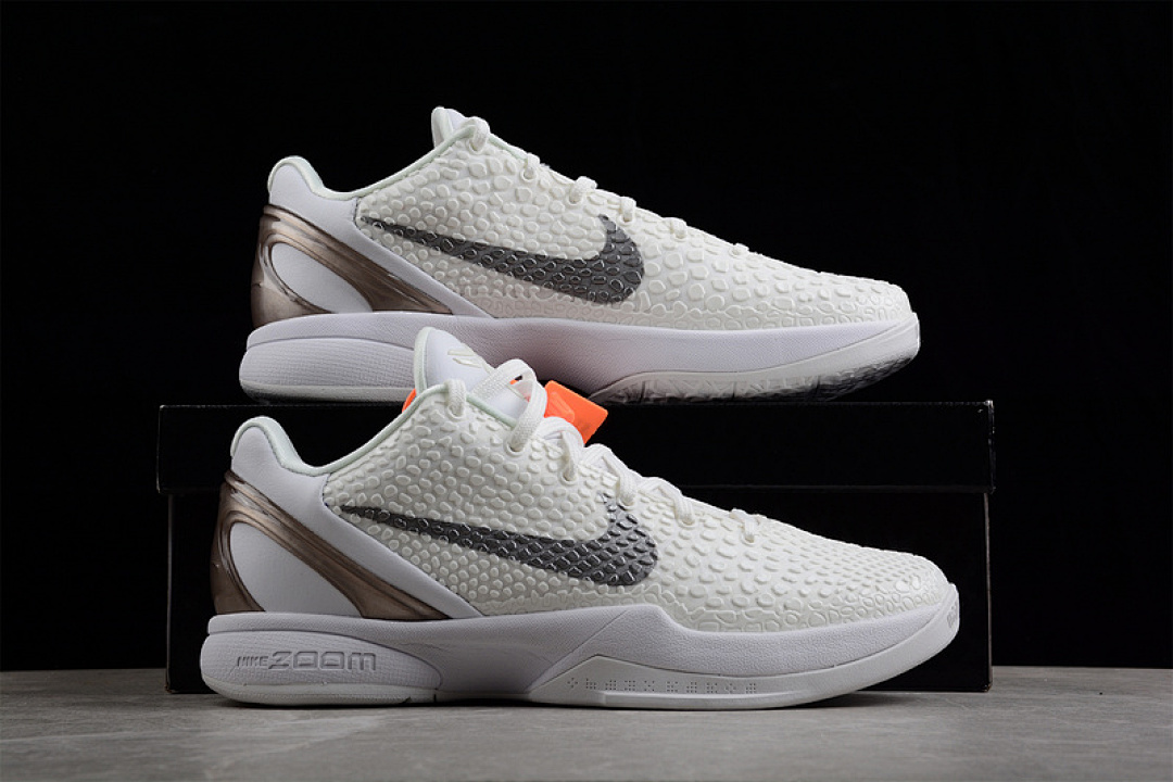 Nike [S96904-100]-[ZOOM KOBE VI PE WHITE/WHITE/BLACK]-[MAN:41-46] - Image 17