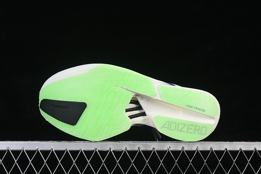 Adidas [JR1656]-[ADIZERO ADIOS PRO 4 CORE WHITE/COLLEGIATE PURPLE/LIME BURST]-[WOMAN:39]-[MAN:40-46] - Image 15