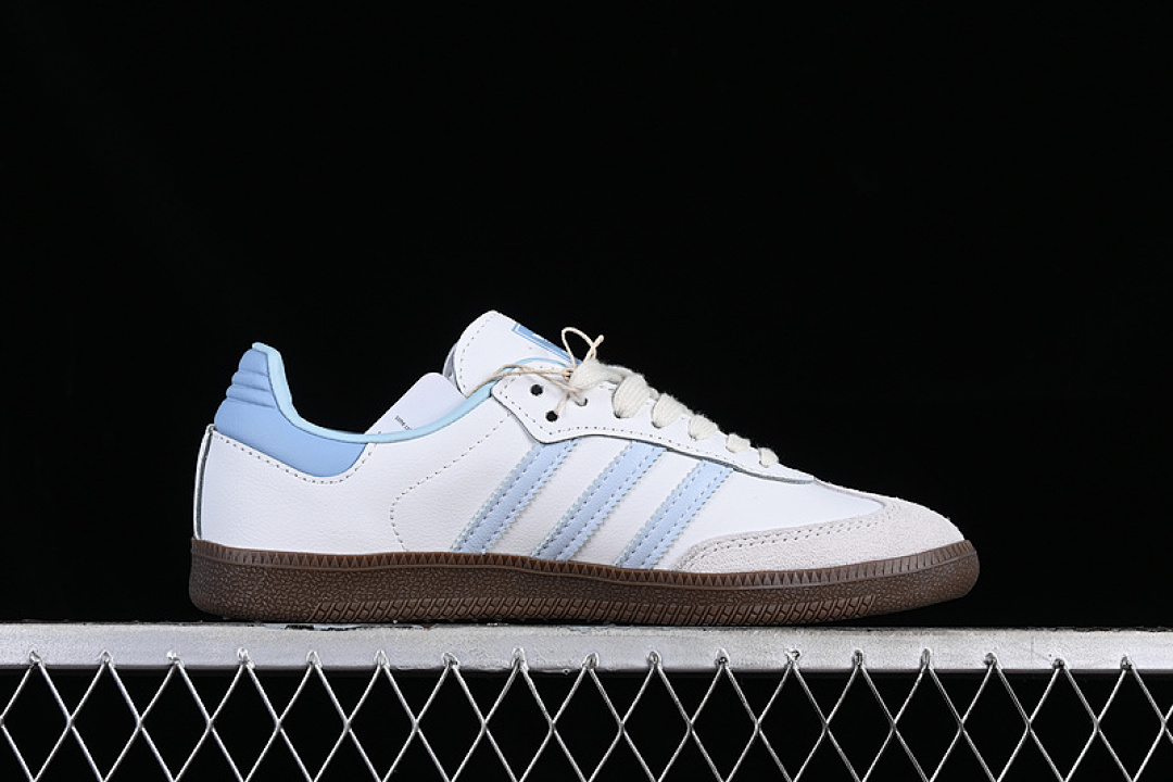 Adidas [ID2055]-[ADIDAS SAMBA VEGAN WHITE/BROWN/BLUE/GREY]-[WOMAN:35-39]-[MAN:40-45] - Image 15