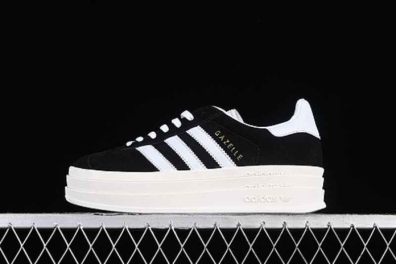 Adidas ORIGINALS GAZELLE BOLD CORE BLACK/FOOTWEAR WHITE/CORE WHITE · HQ6912, photo 1