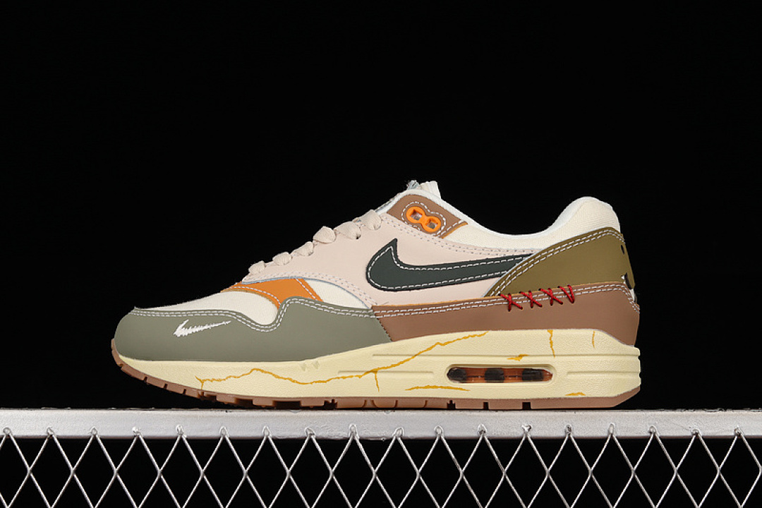 Unbranded [DQ8656-133]-[AIR MAX 1 PREMIUM AIR DAY WABI-SABI LIGHT BROWN/BEIGE/BLACK]-[UNISEX:36-45], photo 1