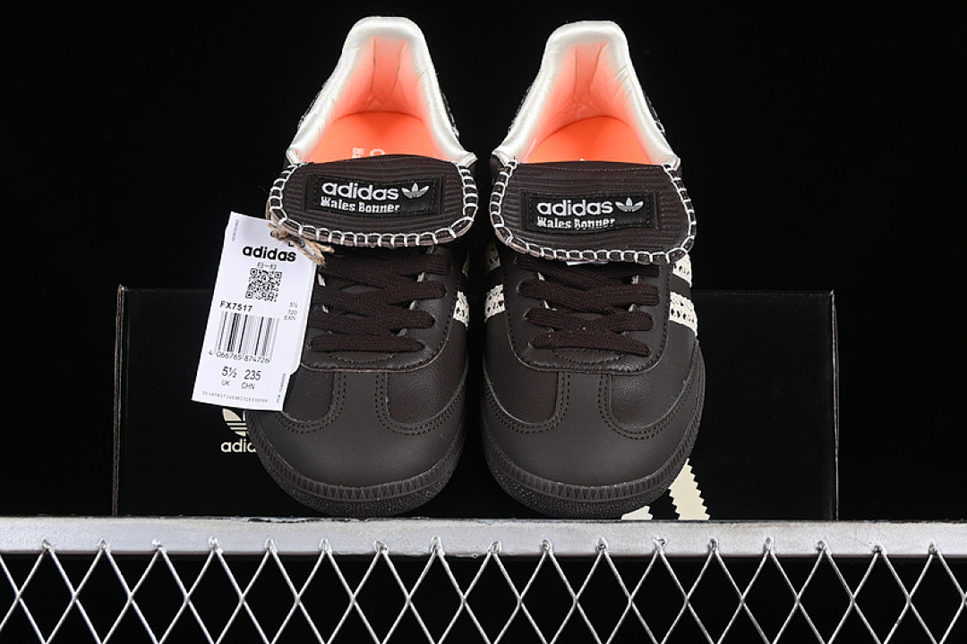 Adidas [FX7517]-[WALES BONNER SAMBA CORE BLACK/CREAM WHITE/CORE BLACK]-[WOMAN:35-39]-[MAN:40-45] - Image 13