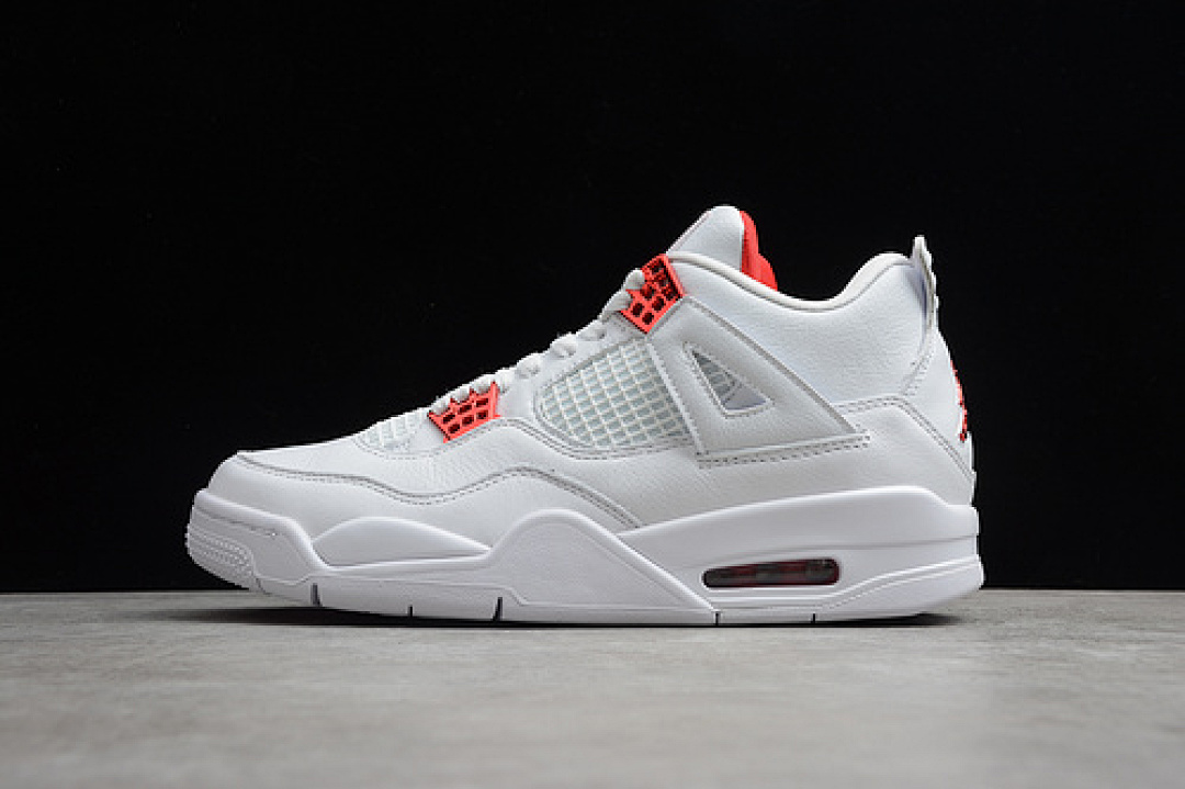 Jordan Jordan [CT8527-112]-[AIR 4 RETRO WHITE/METALLIC SILVER-UNIVERSITY RED]-[MAN:40-46], photo 1