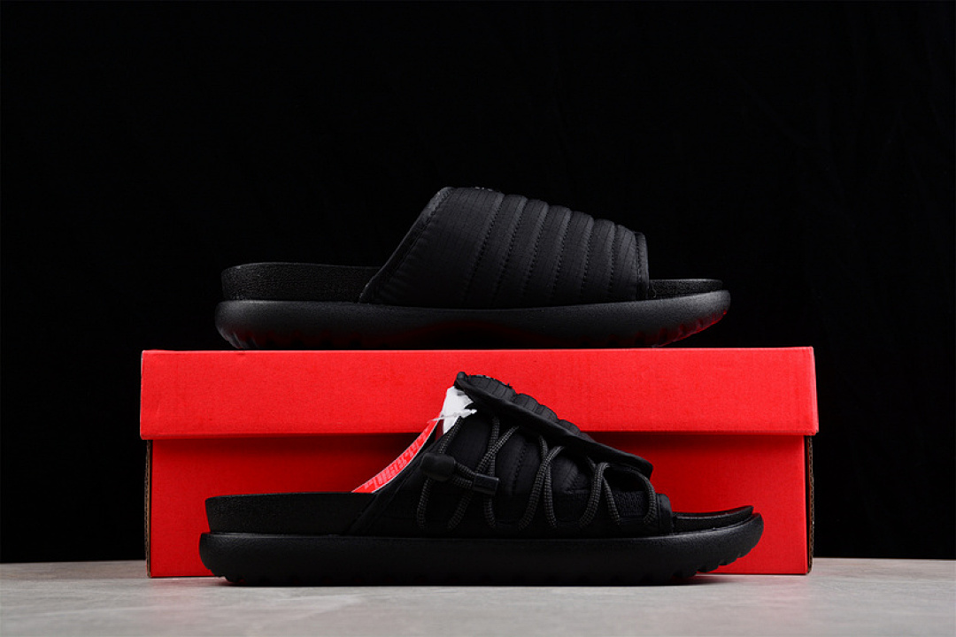 Nike [DC1457-101]-[ASUNA 2 SLIDES BLACK/BLACK/BLACK]-[WOMAN:36-39]-[MAN:40-45] - Image 12