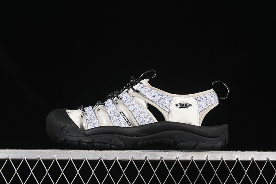 Keen [1022258 ZEDRA]-[KEEN NEWPORT WHITE/BLACK/BLUE]-[WOMAN:36-39]-[MAN:40-45] - Image 2