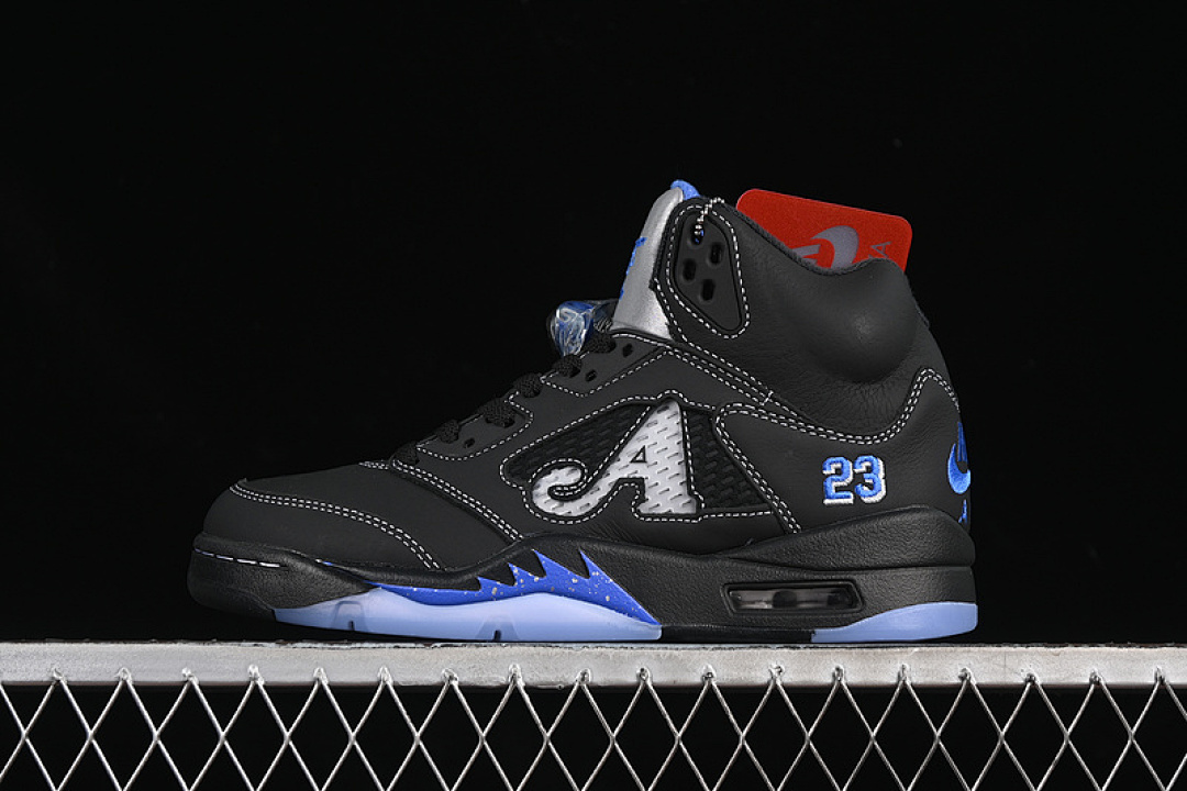 Jordan [DV4982-004]-[AWAKE NY JORDAN 5 BLACK METALLIC BLACK/RACER BLUE/METALLIC SILVER/WHITE/CLEAR], photo 1