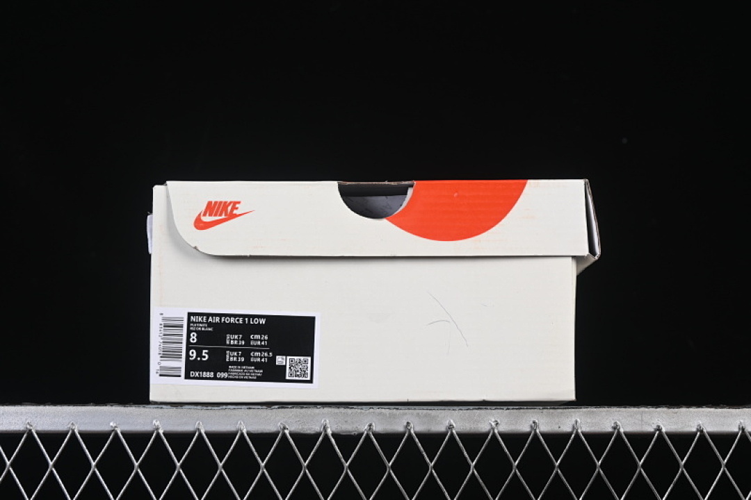 Nike [DX1888-099]-[AIR FORCE 1 07 LOW WHITE/BLACK]-[WOMAN:36-39]-[MAN:40-45] - Image 12