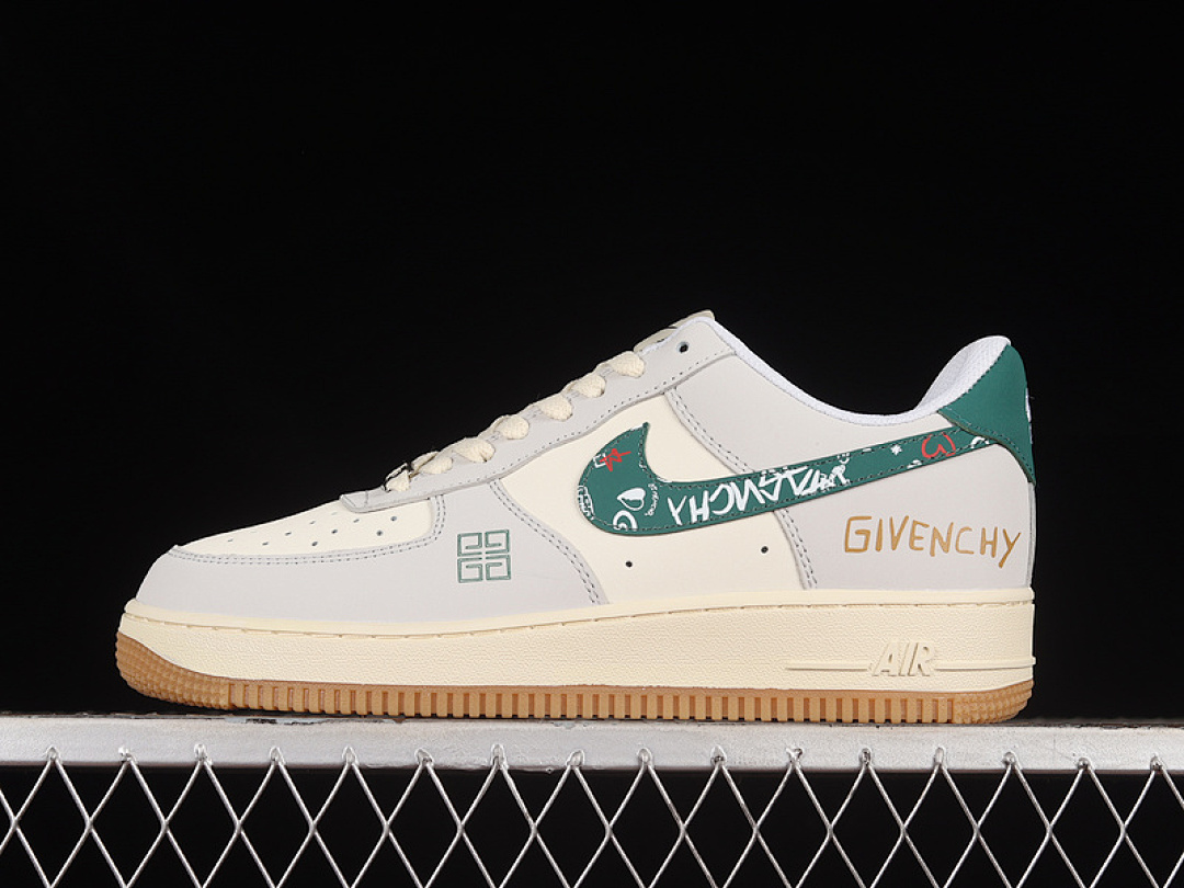 Nike [BS9055-813]-[AIR FORCE 1 LOW GIVENCHY GREY/GREEN/BEIGE]-[WOMAN:36-39]-[MAN:40-45], photo 1