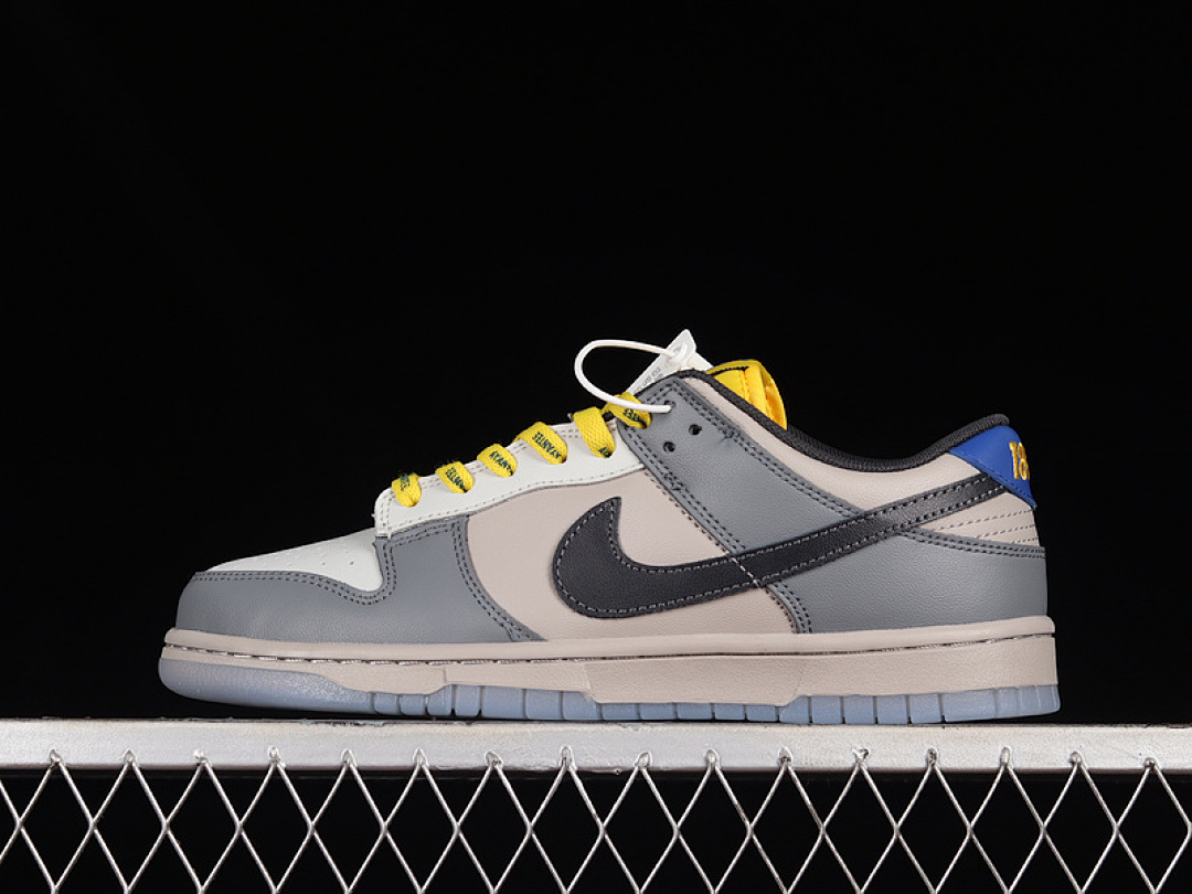 Unbranded [DR6187-001]-[DUNK LOW NORTH CAROLINA A&T COOL GREY/YELLOW-BLUE-BLACK-SAIL]-[UNISEX:36-45], photo 1