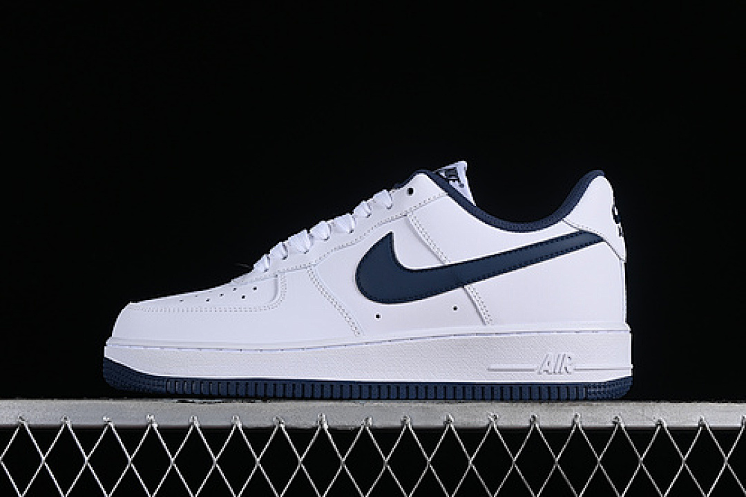 Nike [FV5948-104]-[AIR FORCE 1 07 LOW WHITE/FOOTBALL GREY/MIDNIGHT NAVY]-[WOMAN:36-39]-[MAN:40-45], photo 1