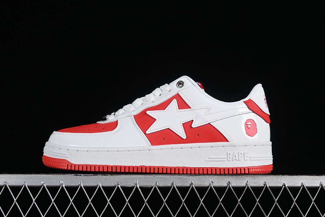 Bape [1K30191328]-[BAPE STA TOKYO NIGO PATENT LEATHER PACK RED/WHITE]-[WOMAN:36-39]-[MAN:40-46], photo 1