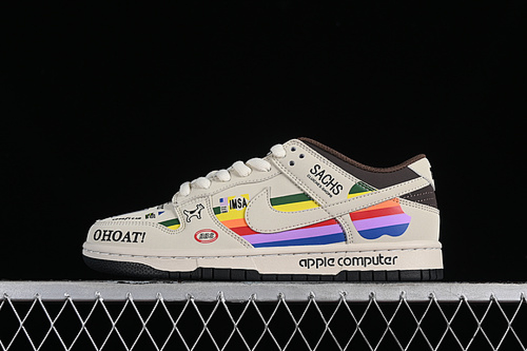 Unbranded [MU0232-368]-[SB DUNK LOW APPLE BLACK/BROWN/MULTI-COLOUR]-[WOMAN:36-39]-[MAN:40-45], photo 1