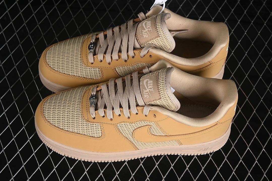 Nike [II9807-700]-[AIR FORCE 1 LOW 07 LV8 TWINE/TWINE/LINEN]-[WOMAN:36-39]-[MAN:40-45] - Image 11