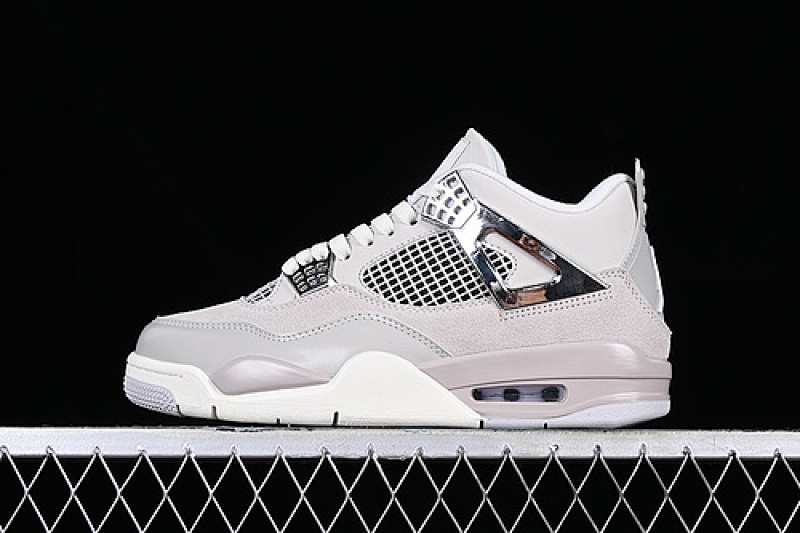 Jordan AIR Jordan 4 RETRO FROZEN MOMENTS WHITE/GREY/SILVER · AQ9129-001, photo 1