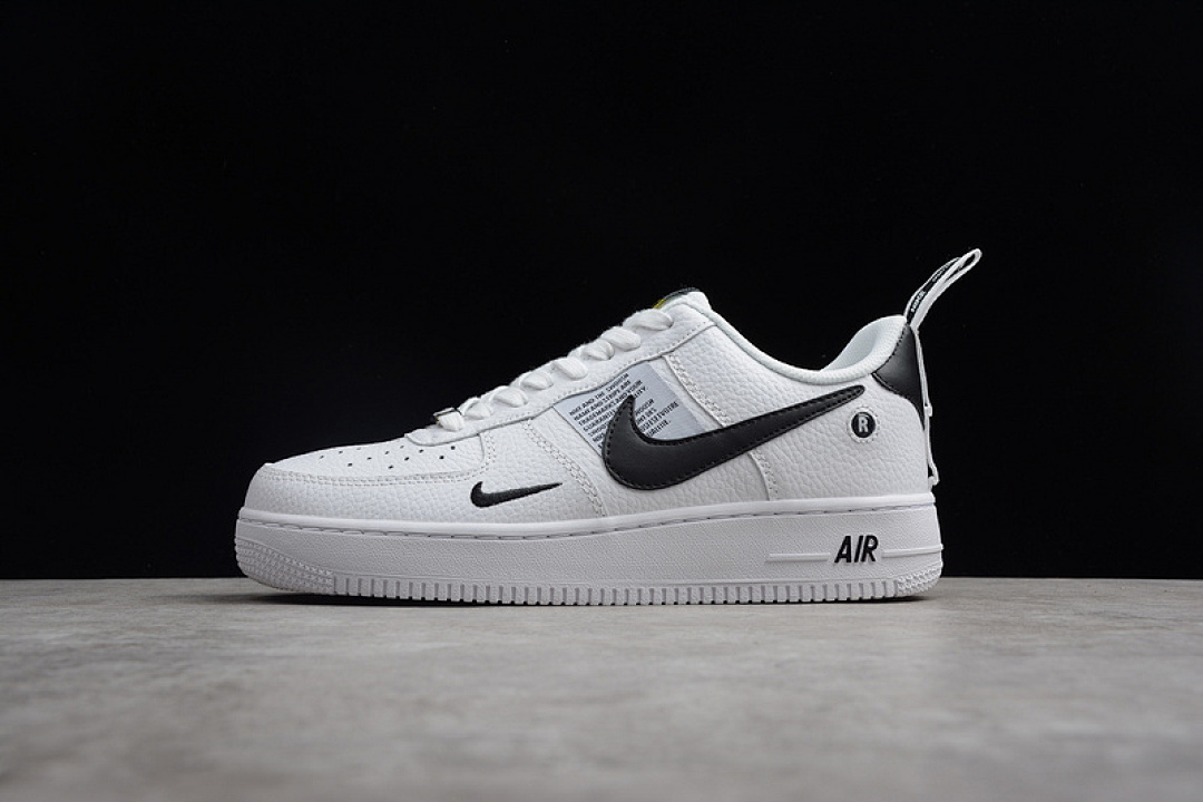 Nike [AJ7747-100]-[AIR FORCE 1 '07 LV8 UTILITY WHITE/WHITE-BLACK-TOUR YELLOW]-[WOMAN:36-39]-[MAN:40-44], photo 1