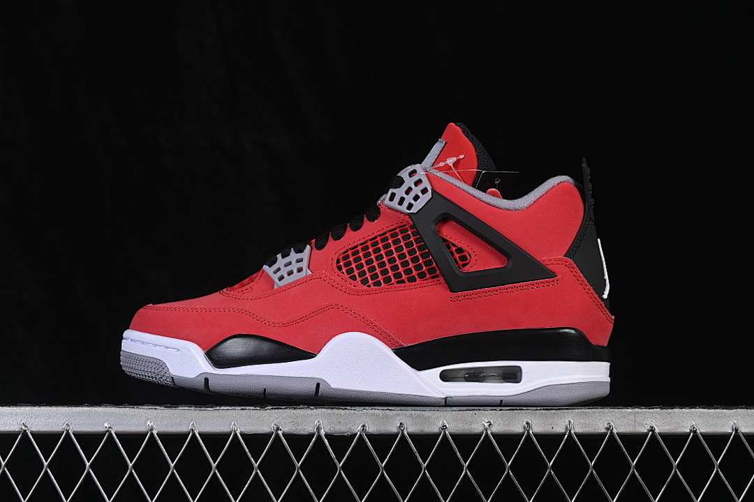 Jordan [FQ8138-600]-[AIR JORDAN 4 TORO AJ4 BASKETBALL SHOES BLACK/RED/GREY/WHITE]-[MAN:40-47.5], photo 1