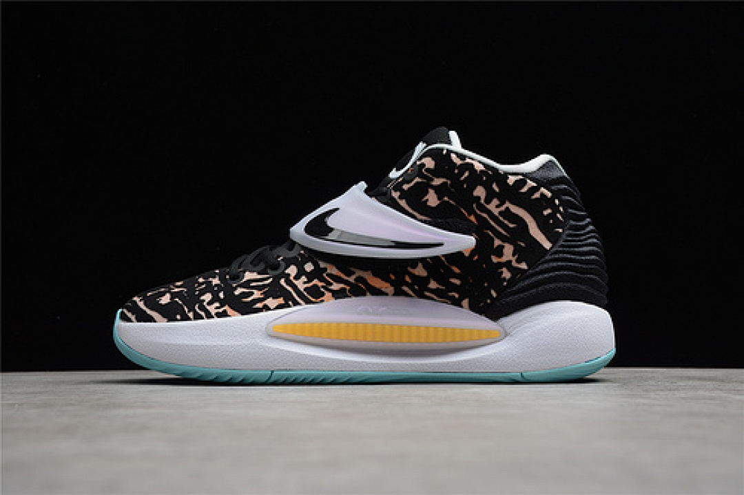 KD 14 ESSENTIAL BLACK/COPA/ORANGE TRANCE/WHITE · CW3935-001, photo 1
