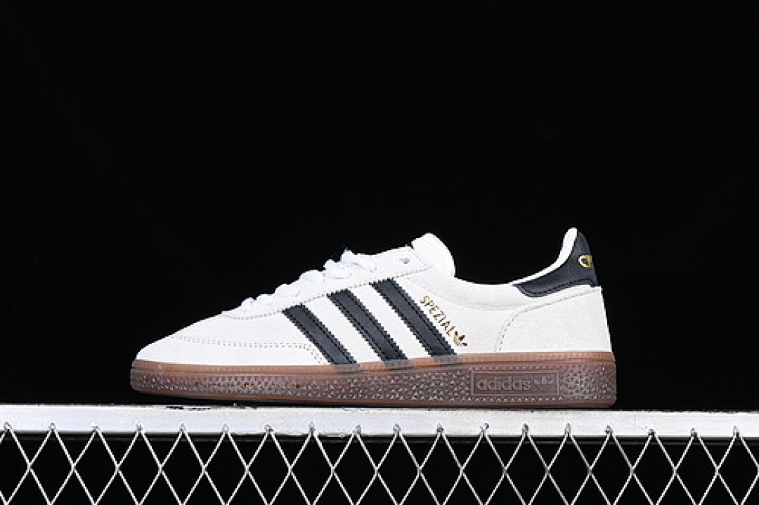 Adidas [BD7631]-[ADIDAS HANDBALL SPEZIAL WHITE/BLACK/BROWN]-[WOMAN:35-39]-[MAN:40-45], photo 1