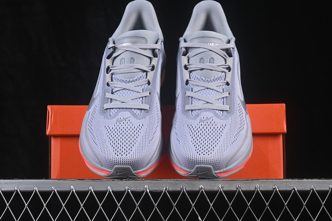 Nike [IB1873-004]-[AIR ZOOM PEGASUS 42 BREATHABLE SHOES GREY/RED/WHITE]-[WOMAN:39]-[MAN:40-45] - Image 12
