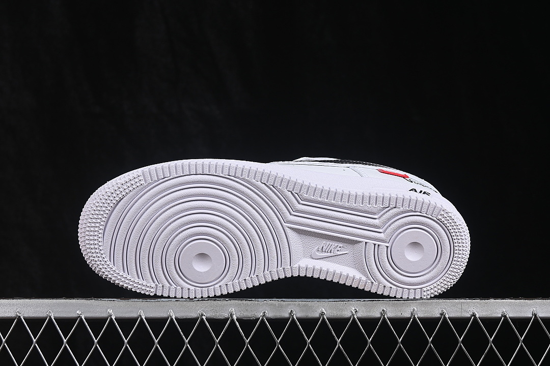Nike [WY0655-109]-[AIR FORCE 1 07 LOW CASUAL SNEAKERS BLACK/WHITE]-[WOMAN:36-39]-[MAN:40-45] - Image 14