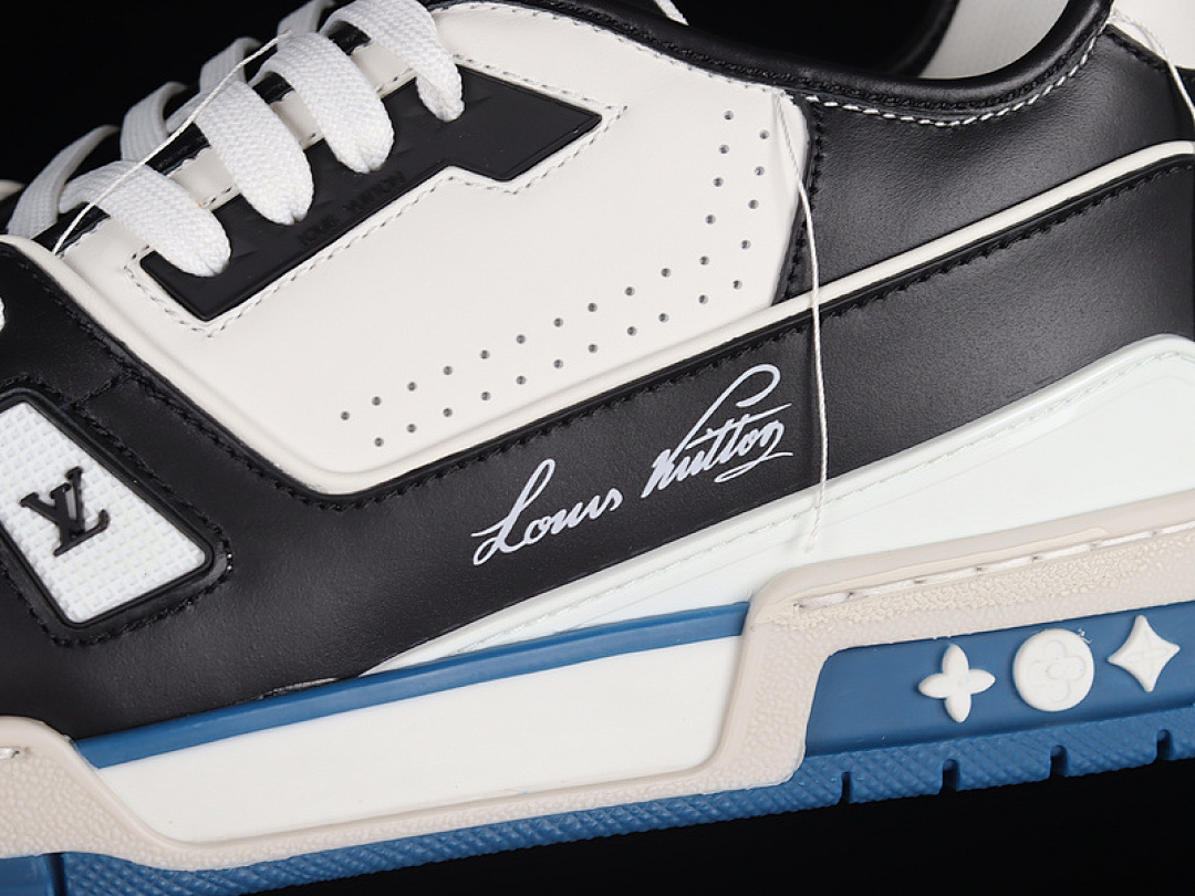 Louis Vuitton [L*V FASHION CATWALK SNEAKERS BLACK/WHITE/BLUE]-[MAN:38-46] - Image 11