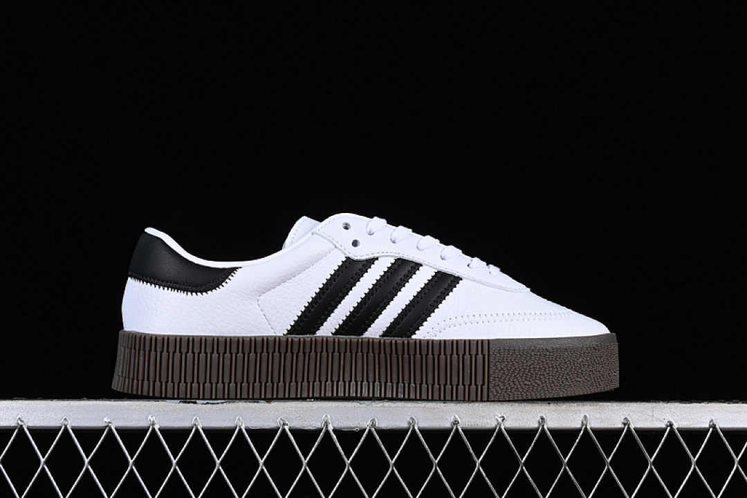 Adidas [AQ1134]-[ADIDAS SAMBAROSE WHITE/BLACK]-[WOMAN:36-39]-[MAN:40-44] - Image 8