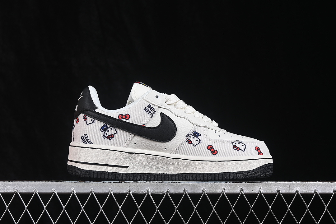 Nike [NH0601-607]-[AIR FORCE 1 07 LOW CASUAL SNEAKERS WHITE/BLACK/WHITE]-[WOMAN:36-39]-[MAN:40-45] - Image 16