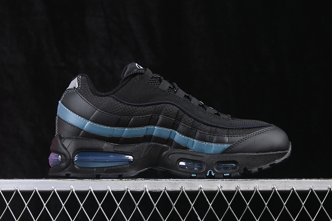 Unbranded [IB1667-004]-[AIR MAX 95 AIR CUSHIONED SHOES BLACK/INKINESS]-[WOMAN:36-39]-[MAN:40-49.5] - Image 15