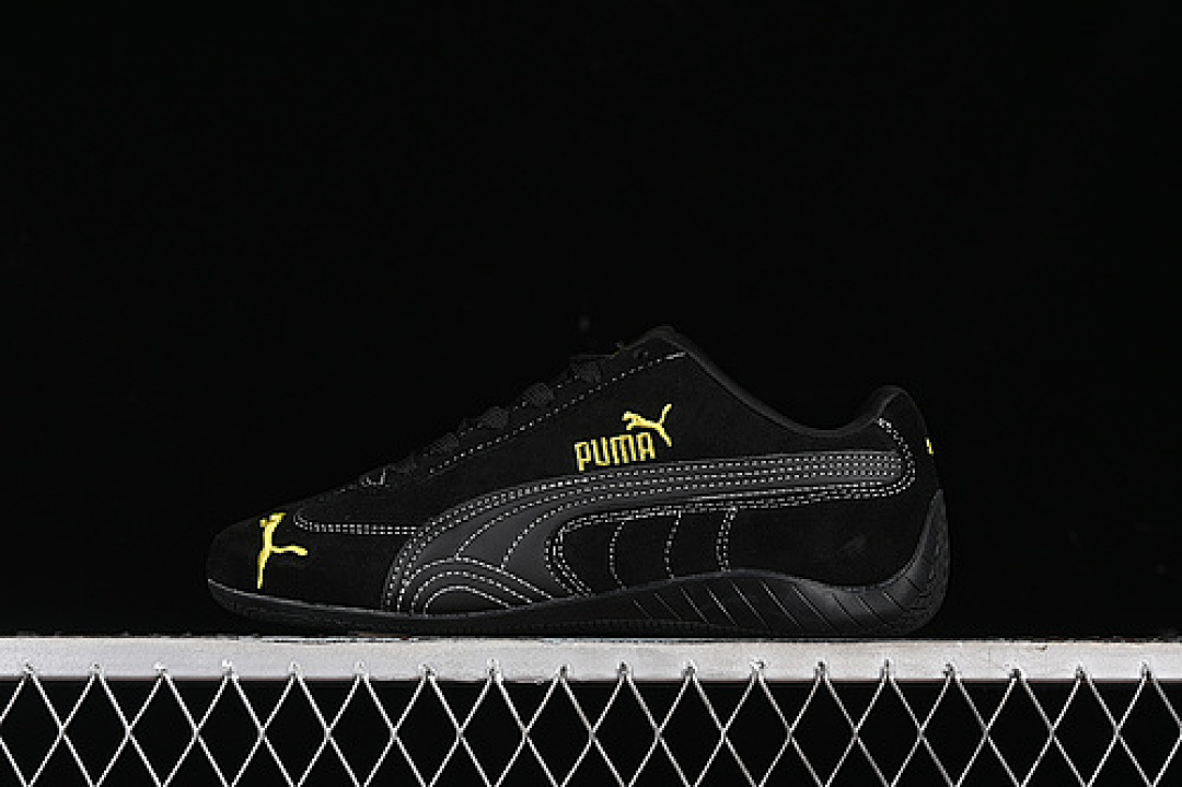 Puma THE OPEN PRODUCT X Puma SPEEDCAT BLACK/YELLOW · 387054-02, photo 1