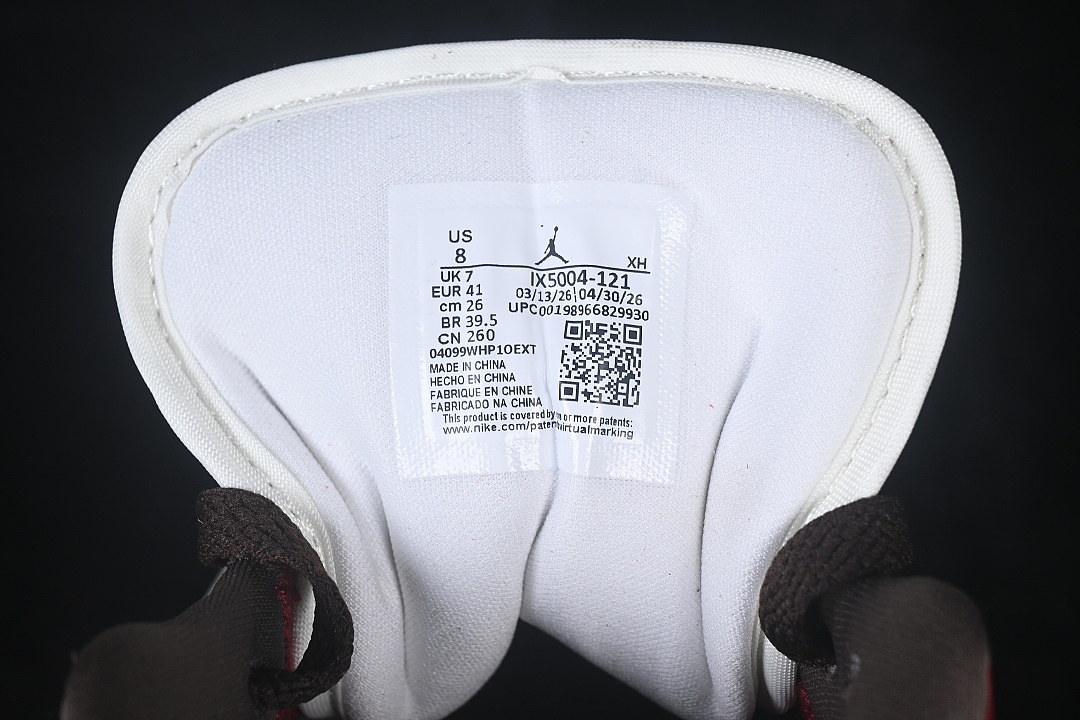 Unbranded [IX5004-121]-[AIR JORDAN 1 LOW AJ1 BASKETBALL SHOES WINE RED/CLARET RED]-[MAN:40-46] - Image 5